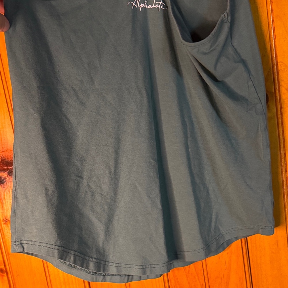 Alphalete Sea Green Spaghetti Strap Tank - Picture 5 of 6